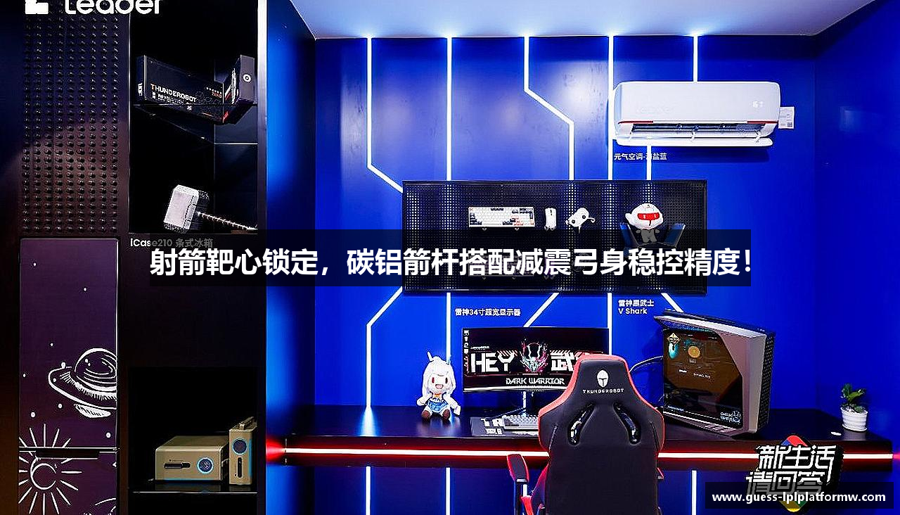 射箭靶心锁定，碳铝箭杆搭配减震弓身稳控精度！